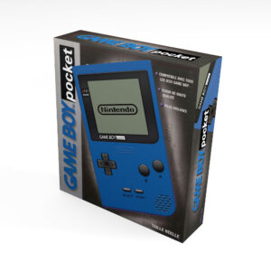 Game Boy Pocket Blue Console Box, Game Boy Pocket Blue box only