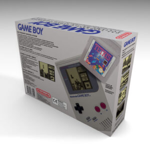 Game Boy Tetris Pack Console Box DE/FR, Game Boy Tetris Pack box only