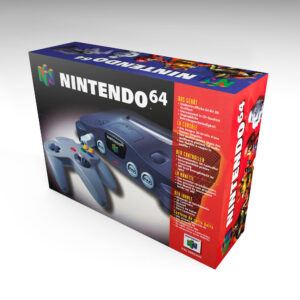 Nintendo 64 Console Box, N64 box only