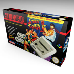 SNES Street Fighter 2 Console Box (Model 1), SNES Street Fighter box only