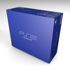 PlayStation 2 Fat Console Box, PS2 Fat box only, PS2 box only