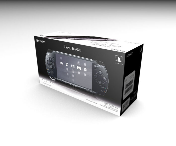 PSP 2004 RETRO Console Box, PSP 2004 box only, PSP box only
