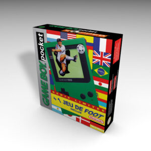 Game Boy Pocket Soccer Console Box, Game Boy Pocket Soccer box only