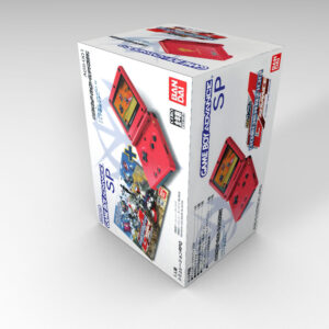 Game Boy Advance SP Gundam Console Box, Game Boy Advance SP Gundam box only