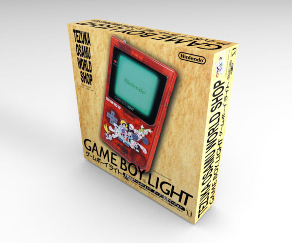 Nintendo Game Boy Light Astro Boy Console Box