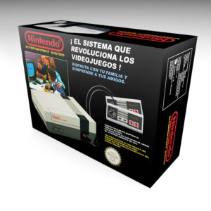 Nintendo NES Console Box ES (Model 2), Nintendo NES box only