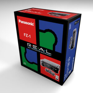 Panasonic 3DO FZ-1 Real Console Box (Model.1), Panasonic FZ1 box only