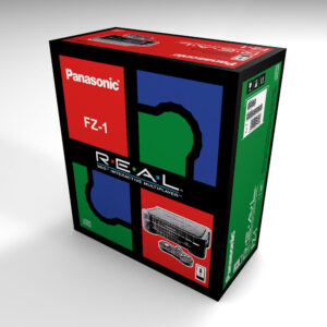 Panasonic 3DO FZ-1 Real Console Box (Model.1), Panasonic FZ1 box only