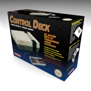 Nintendo NES Control Deck Console Box, NES Control Deck box only