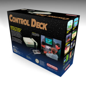 Nintendo NES Control Deck Console Box, NES Control Deck box only