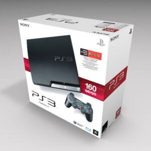 PlayStation 3 Slim 160GB Console Box, PS3 Slim 160GB box only, PS3 box only
