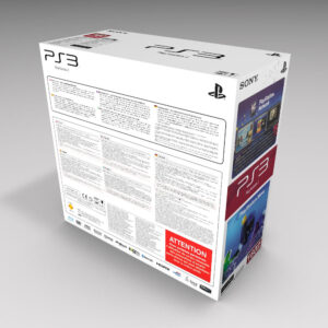 PlayStation 3 Slim 160GB Console Box, PS3 Slim 160GB box only, PS3 box only