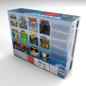 Nintendo 64 Clear Blue Console Box, N64 Clear Blue box only