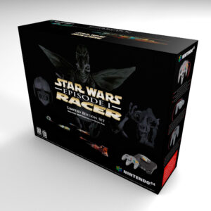 Nintendo 64 Star Wars Racer Console Box NTSC, N64 Star Wars box only