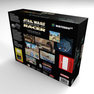 Nintendo 64 Star Wars Racer Console Box NTSC, N64 Star Wars box only