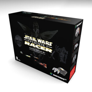 Nintendo 64 Star Wars Racer Console Box PAL, N64 Star Wars box only