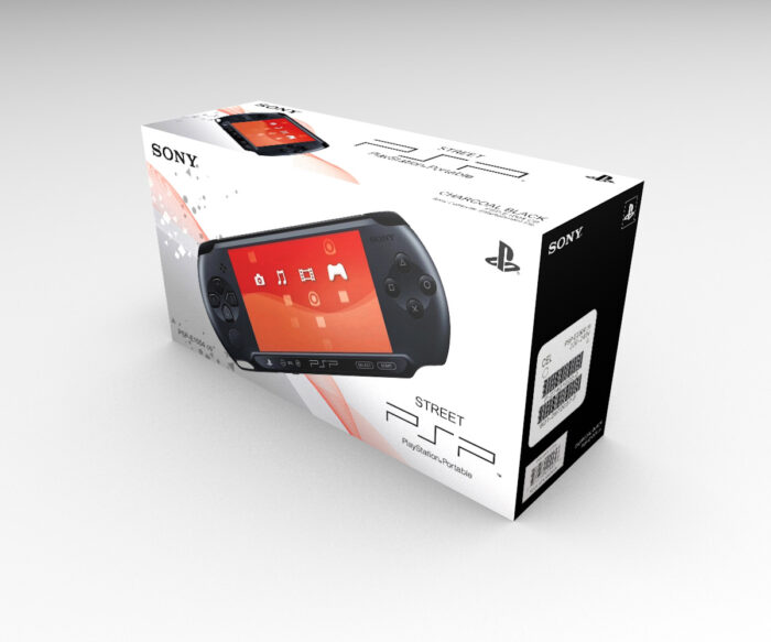 Psp Boxed PSP Street E1004 Console Box + inner cartons