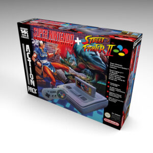 SNES Street Fighter 2 Console Box (Model 2), SNES Street Fighter box only