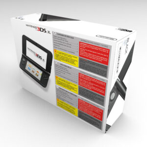 Nintendo 3DS XL Black Console Box, 3DS XL Black box only