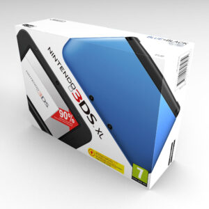 Nintendo 3DS XL Blue Console Box, 3DS XL Blue box only
