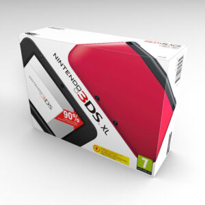 Nintendo 3DS XL Red Console Box, 3DS XL Red box only