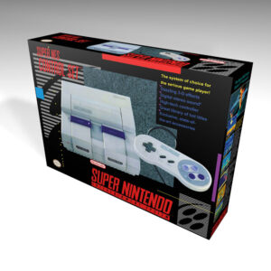 SNES NTSC Console Box, SNES NTSC box only