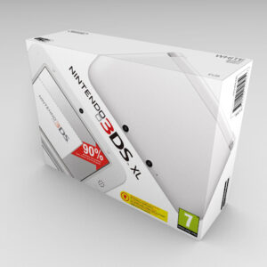 Nintendo 3DS XL White Console Box, 3DS XL White box only