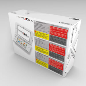 Nintendo 3DS XL White Console Box, 3DS XL White box only
