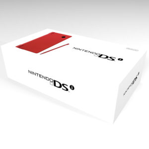 Nintendo DSi Red Console Box, DSi Red box only