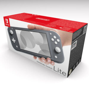 Switch Lite Grey Console Box, Switch Lite Grey box only