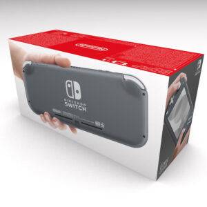 Switch Lite Grey Console Box, Switch Lite Grey box only