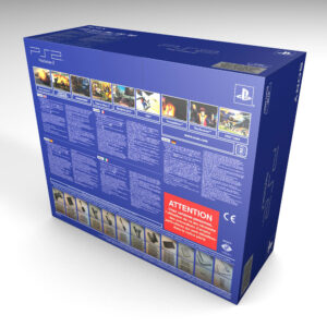 PlayStation 2 Fat NTSC Console Box, PS2 Fat NTSC box only, PS2 box only
