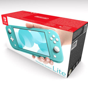 Switch Lite Turquoise Console Box, Switch Lite Turquoise box only