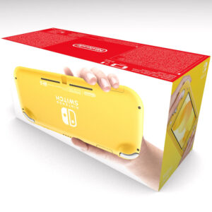 Switch Lite Yellow Console Box, Switch Lite Yellow box only