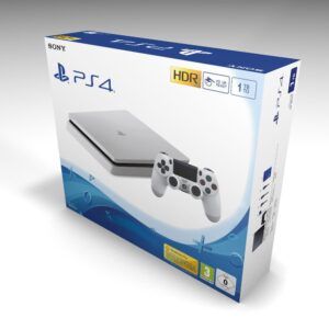 PlayStation 4 Slim 1Tb White Console Box, PS4 Slim 1TB White box only, PS4 box only