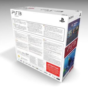 PlayStation 3 Slim 120GB Console Box, PS3 Slim 120GB box only, PS3 box only