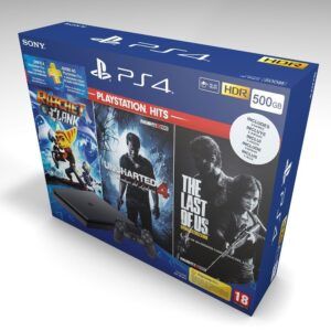 PlayStation 4 Slim 500GB Black Console Box, PS4 Slim 500GB Black box only, PS4 box only