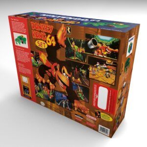 Nintendo 64 Donkey Kong NTSC Console Box, N64 Donkey Kong box only