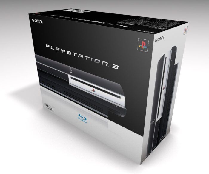 Psn Box Front Sony PlayStation 3 Fat 60 GB Console Box