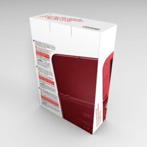 Nintendo New 3DS XL Metallic Red Console Box, New 3DS XL Metallic Red box only