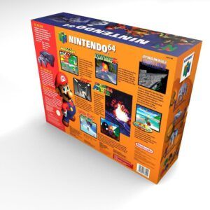 Nintendo 64 EN Console Box, N64 EN box only