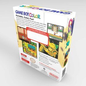 Game Boy Color Dandelion NTSC Console Box, Game Boy Color Dandelion box only