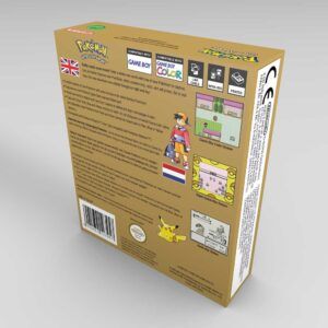 Game Boy Color Pokemon Gold Console Box UK/NL, Game Boy Color Pokemon Gold box only