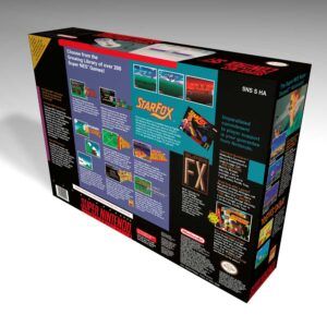 SNES NTSC Console Box (Model 2), SNES NTSC box only