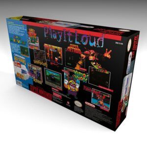 SNES NTSC Mario Set Console Box, SNES NTSC Mario box only