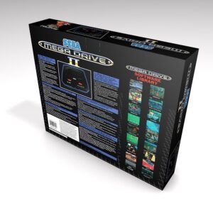 Sega Mega Drive 2 Sonic The Hedgehog 2 Console Box (2 controls), Mega Drive 2 Sonic The Hedgehog 2 box only
