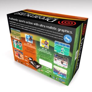 Sega Dreamcast Sports NTSC Console Box, Sega Dreamcast Sports box only, Dreamcast box only
