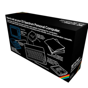 Spectrum ZX 16K White Console Box, Spectrum 16K White box only
