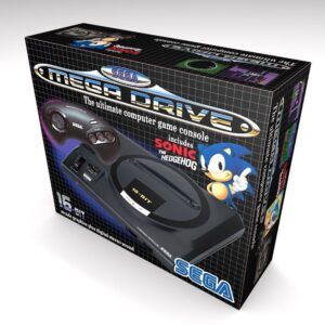Sega Mega Drive 1 Sonic The Hedgehog Console Box, Mega Drive 1 Sonic The Hedgehog box only