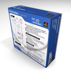 PlayStation 1 5903 Video CD NTSC Console Box, PS1 5903 Video CD box only, PS1 box only